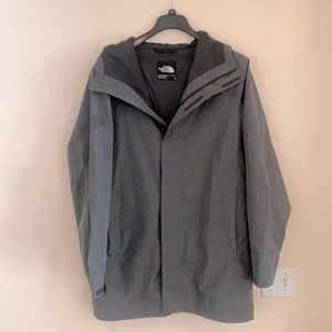 Gray Northface jacket Large